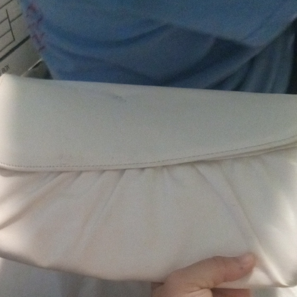 Elegant Cream Clutch Bag